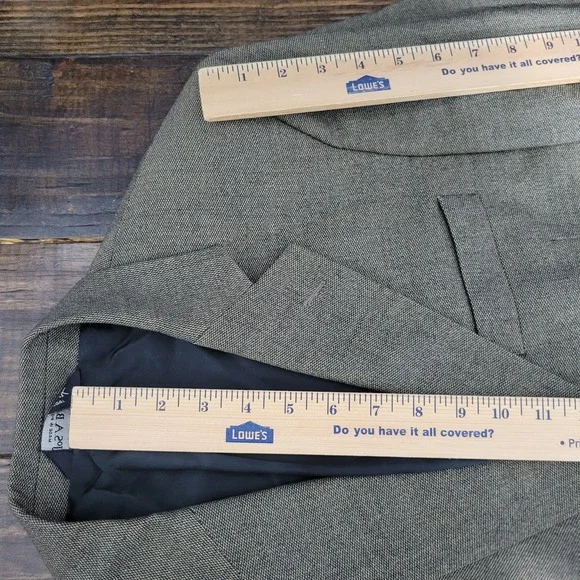 VTG JOS A‎ BANK Men's Sport Coat Blazer Two Button Brown Barley Corn Wool 38R